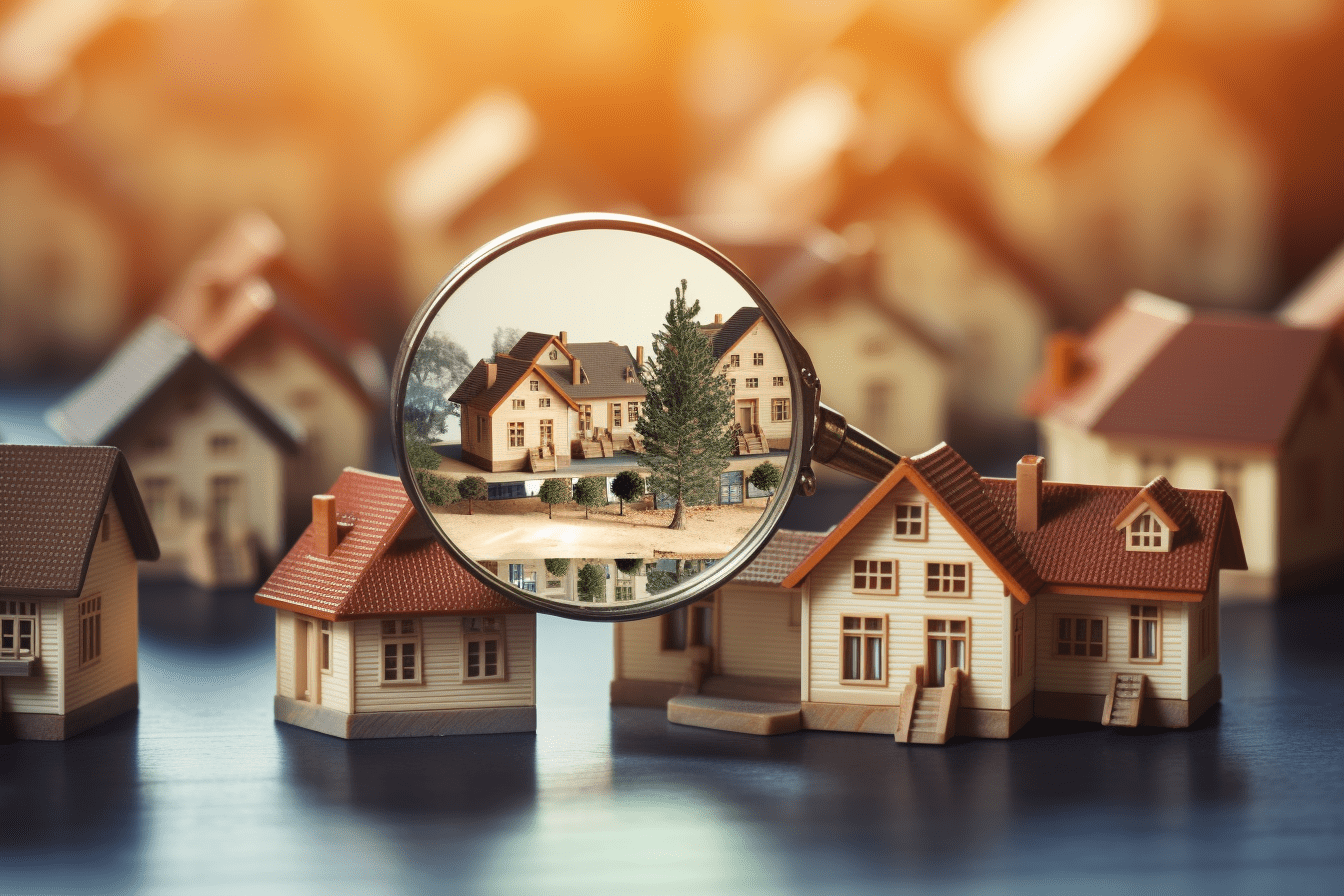 eltxot_realtor_house_over_real_estate_house_under_a_magnifying__ca030840-b924-4077-b23c-1b81f0ebf8f9
